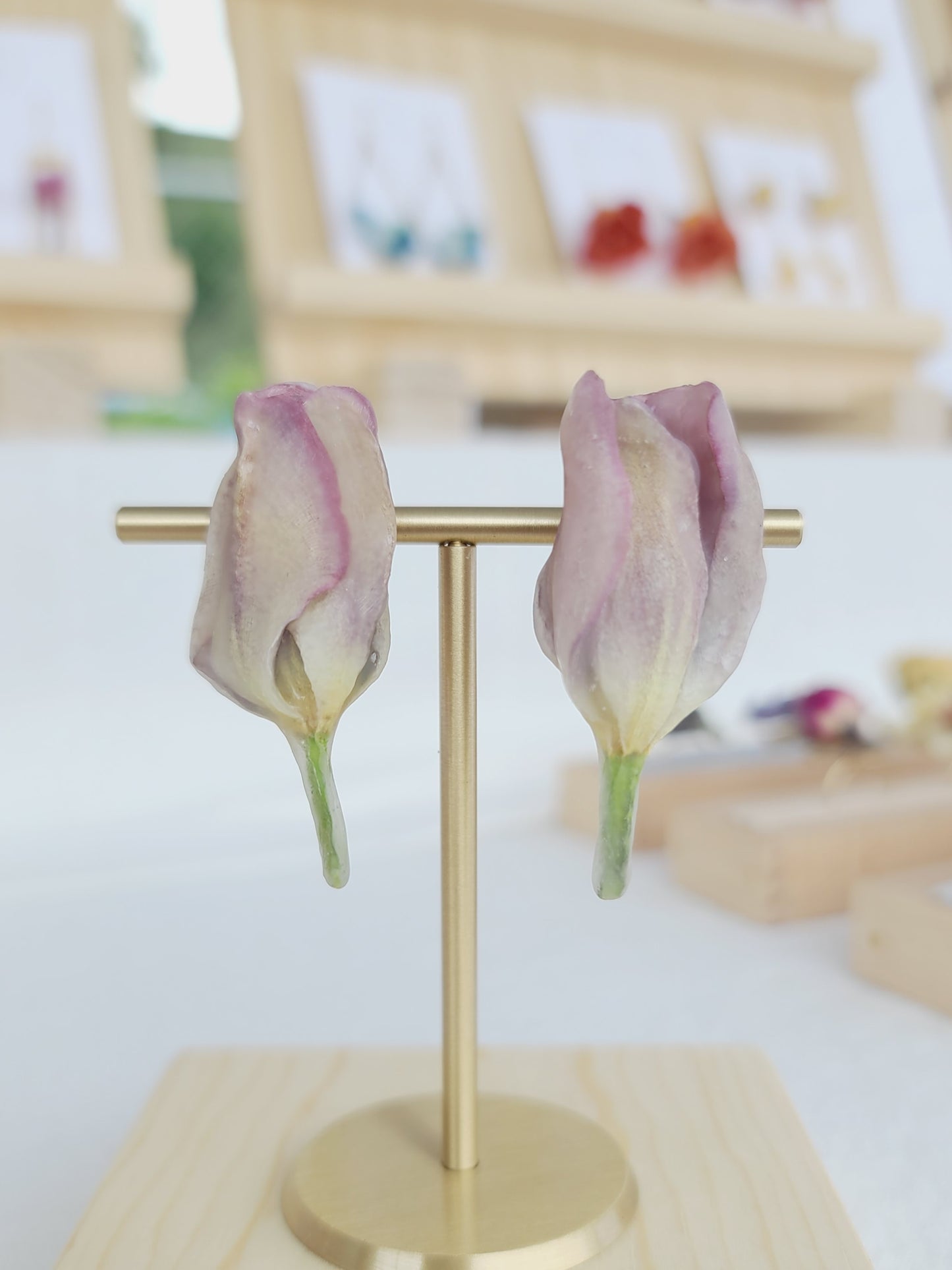 Tulip Stud Earrings