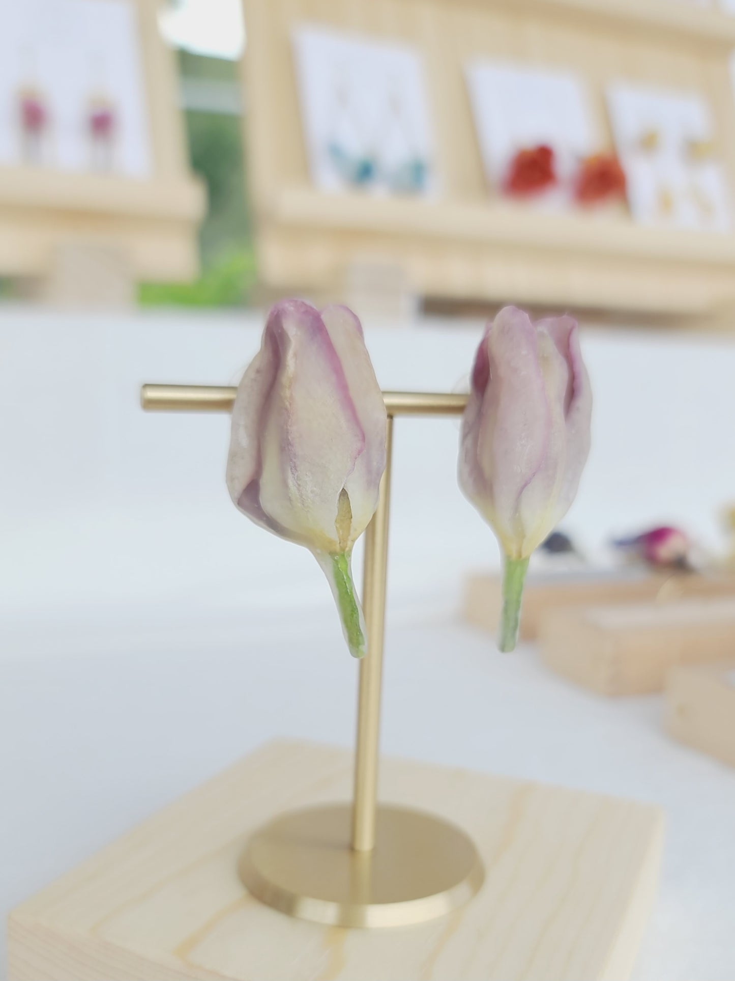 Tulip Stud Earrings