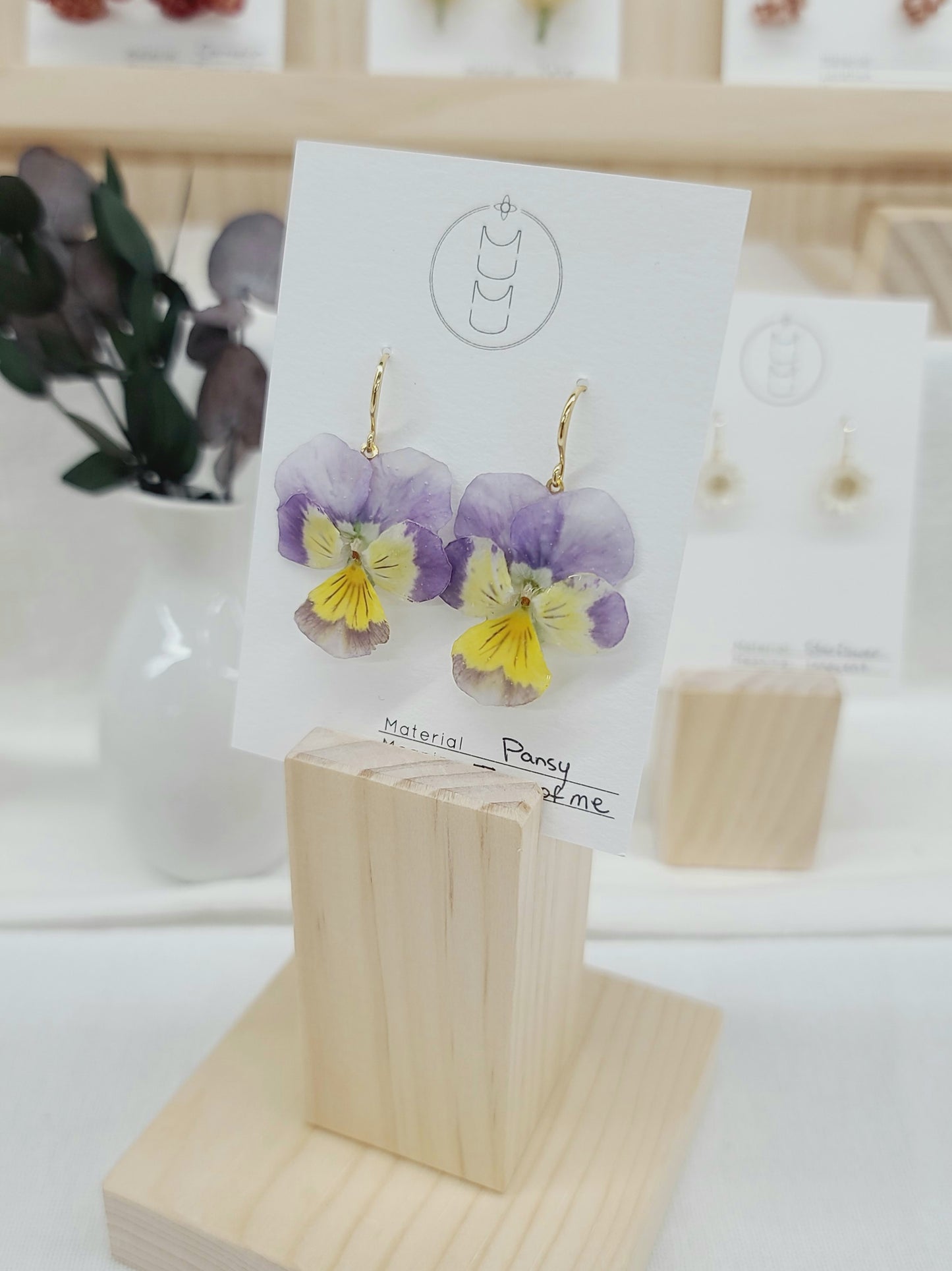 Pansy Earrings 04