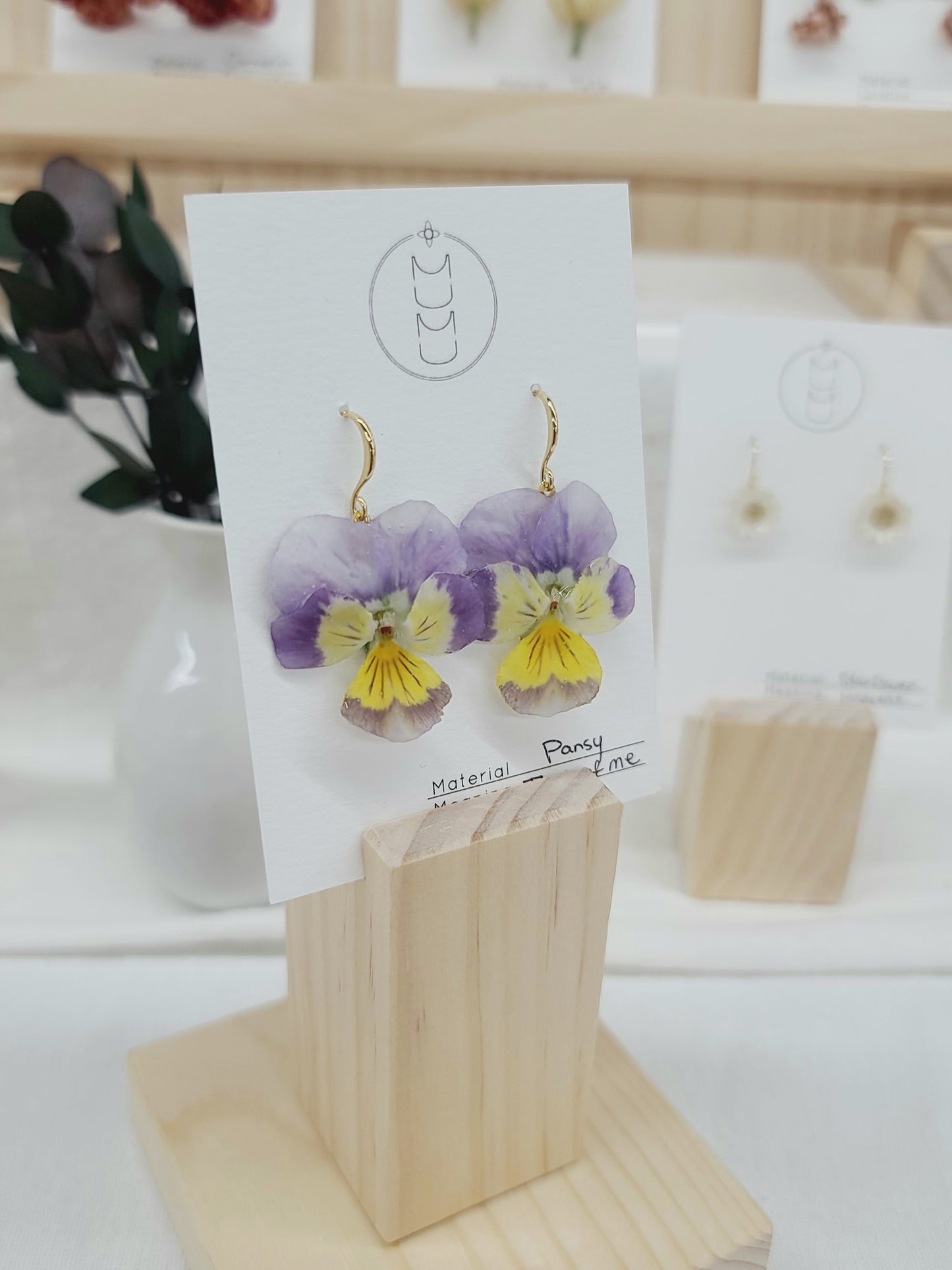 Pansy Earrings 04