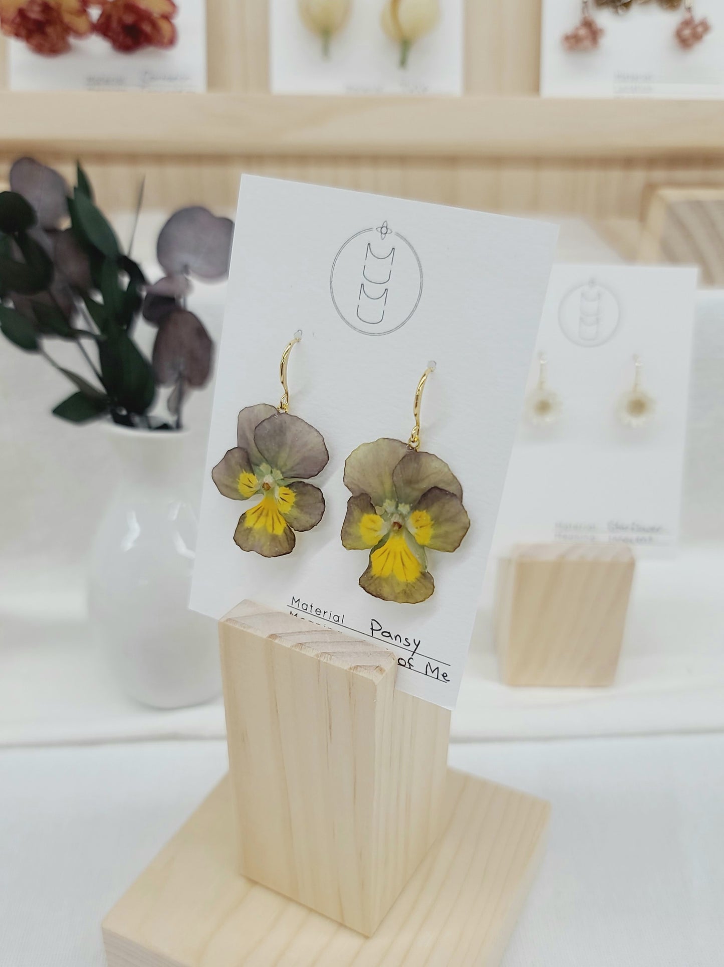Pansy Earrings 06