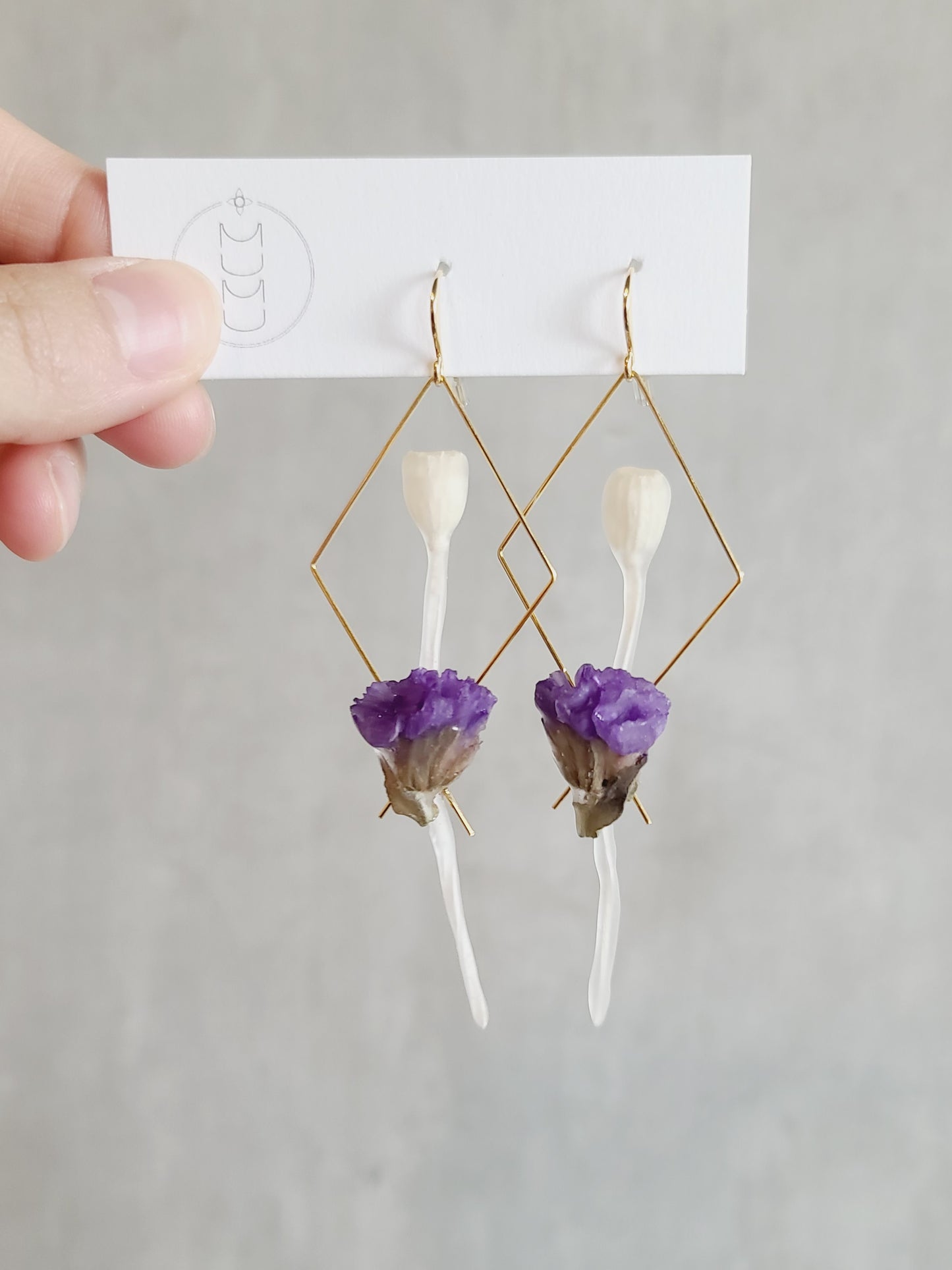 Poppy pods x Statice ~Purple~