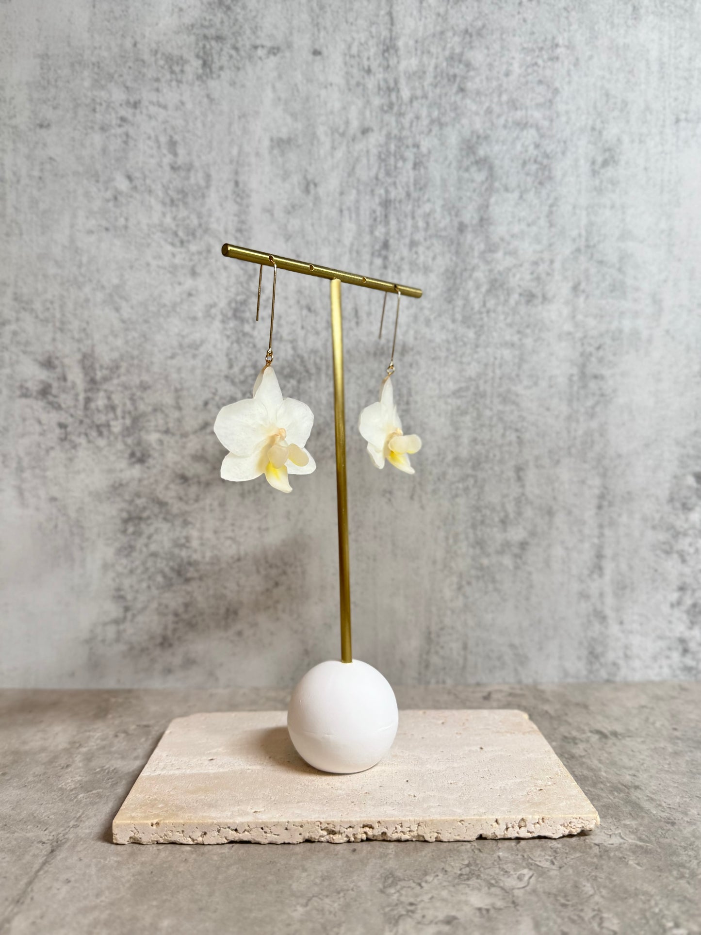 Orchid Earrings ~White~