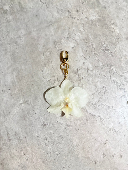 Orchid Bag Charm