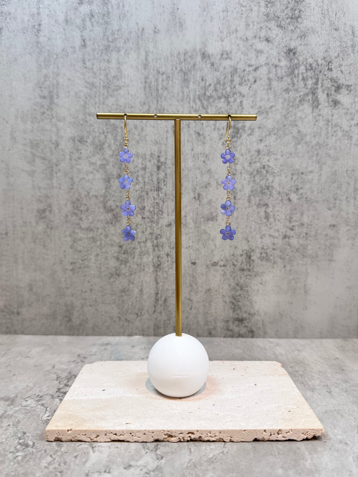 Forget me not (L) dangle