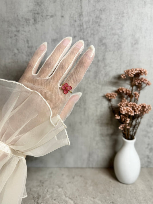 Hydrangea Ring ~Cassis Pink~